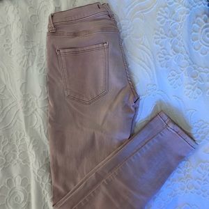 Free people dusty rose jeans